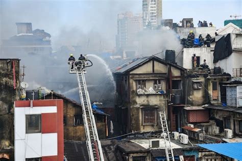 30 Hours On, Fire Fighting Still Underway at Mumbai Market