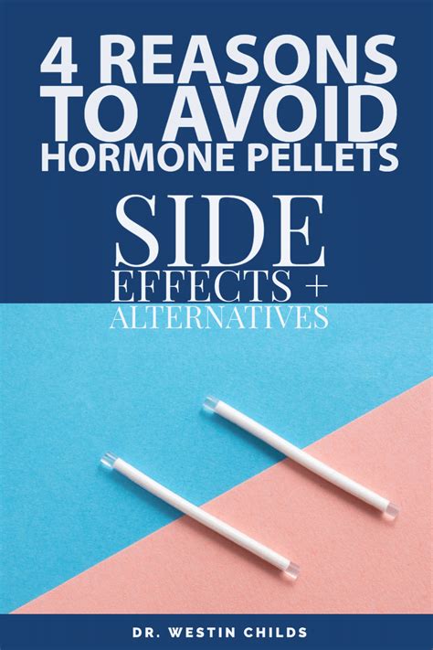 4 Reasons to Avoid Hormone Pellets Like the Plague | Hormones, Hormone therapy, Bioidentical ...