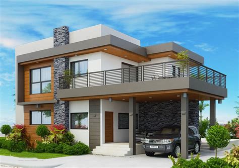 2 Storey Modern House With 4 Bedrooms - Engineering Discoveries | Cout construction maison, Plan ...