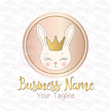 Custom Logo Design, Custom Logos, Happy Logo, Bunny Logo, Rabbit ...