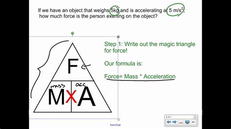 Calculating Force - YouTube