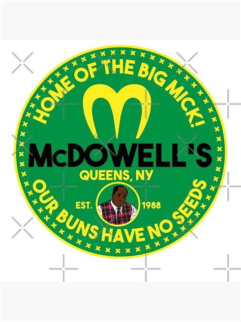 "McDowell's logo" Poster by edcarj82 | Redbubble