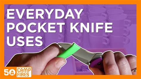 Everyday Pocket Knife Uses : Should You Carry A Pocket Knife? - Camping