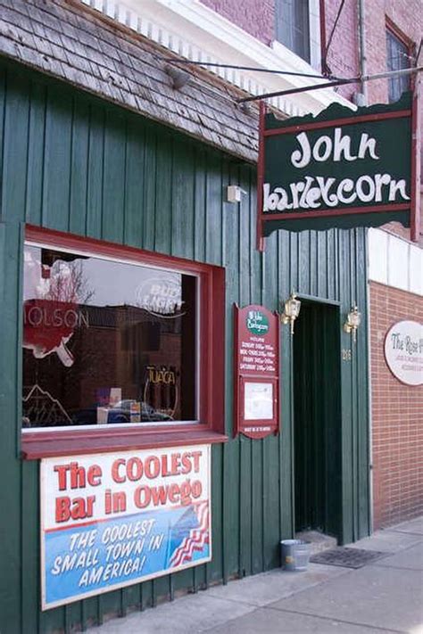 Menu at The John Barleycorn Tavern, Owego