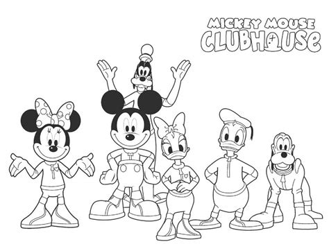 Mickey Mouse Funhouse Coloring Pages - Coloring Nation