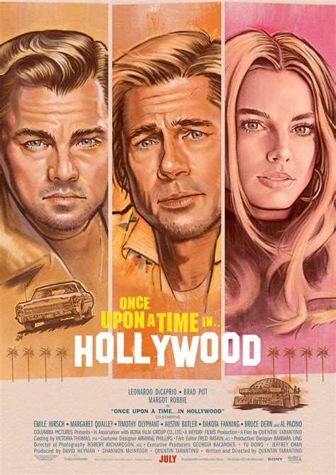 Once Upon A Time In Hollywood - Option 3 | Colinmurdoch | PosterSpy