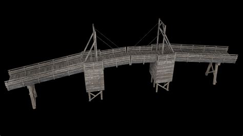 Bascule Bridge Collection - 3D Model by Enterables