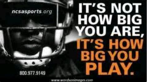 Football | High school football quotes, Football quotes, Inspirational ...