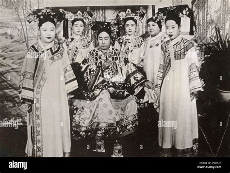 Empress Dowager Cixi; Tzu-Hsi (1835-1908) Empress Dowager of the Stock ...