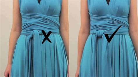 How to tie a Perfect Knot | Knot on dress, Dresses, How to knot dress