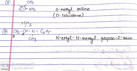 Aliphatic Amines and their Preparation | Class Twelve Chemistry