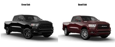 Crew Cab vs Quad Cab | Westgate Dodge Ram