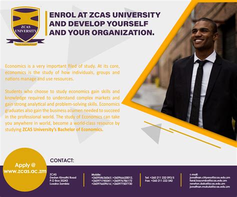 Enrol At ZCAS University and Develop Yourself - Lusaka Times-Zambia's Leading Online News Site ...