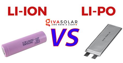 Pin Lithium Ion (Li-ion) vs. Lithium Polymer (Li-po) khác nhau thế nào? - GIVASOLAR