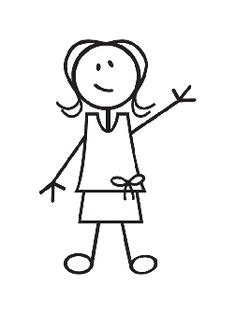 Lady Stick Figure - ClipArt Best