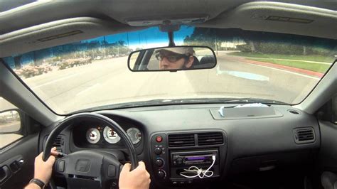 Interior sound test of 2000 Honda Civic Si with GoPro - YouTube