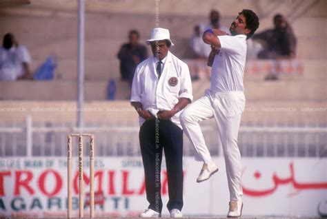 Buy Kapil Dev, Former Captain Cricket in bowling action Pictures ...