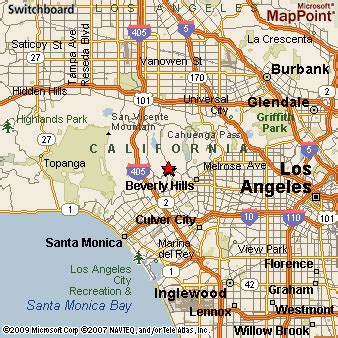 Where is Bel Air (Los Angeles nbhd), California? see area map & more