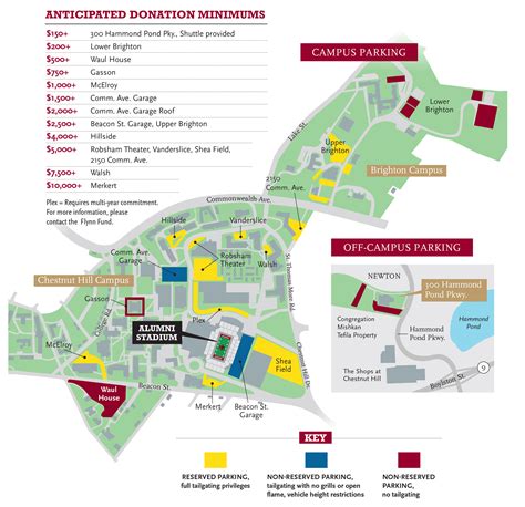 Boston College Newton Campus Map | US States Map