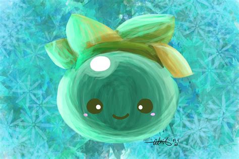 My friend drew this Tangle slime : r/slimerancher