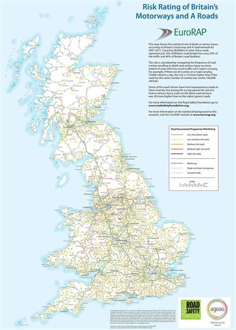 England Highway Map - DANZABELICA