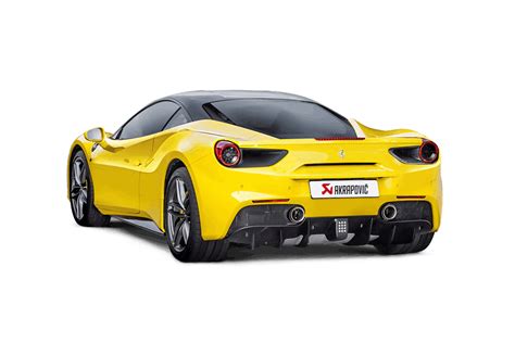 Akrapovic Ferrari 488 Gtb/488 Spider "Slip On" Titanium Exhaust System - Motorsport24.nl