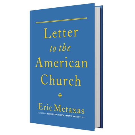 Letter to the American Church (Autographed Hardcover)