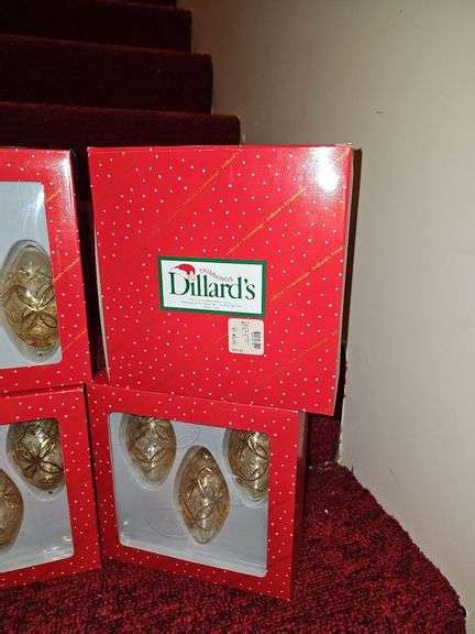 Dillard's Christmas ornaments - Baker Auctions & Real Estate, LLC