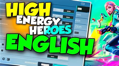 High Energy Heroes | All Settings Translated In English - YouTube