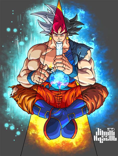 Goku: Super Saiyan God Mastered Ultra Instinct by Jim32-Hq32oL on DeviantArt