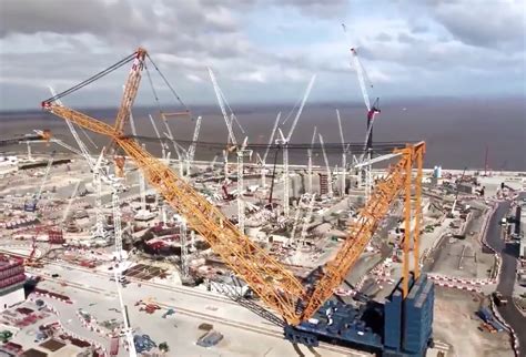 World’s largest crane powers up at Hinkley Point | Construction Enquirer News