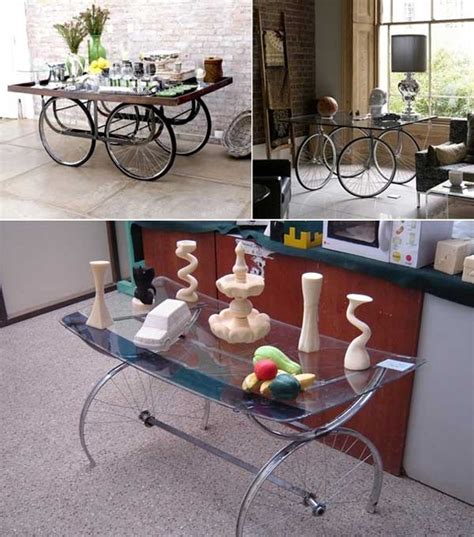 21 Brilliant DIY Ways of Reusing Old Bike Wheels - Amazing DIY, Interior & Home Design