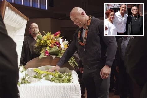 The Rock shares emotional eulogy from dad’s funeral and wishes he could ...