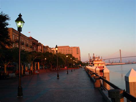 River Street at Sunrise | Savannah GA | Taber Andrew Bain | Flickr