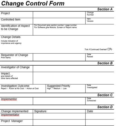 Change Control in Business Analysis