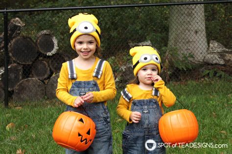 DIY Despicable Me Halloween Costumes | Spot of Tea Designs