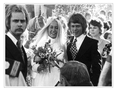 Bjorn Ulvaeus and Agnetha Faltskog of ABBA 1971 | Abba costumes, Abba ...