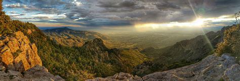 Albuquerque, NM from the Sandia Mountains South Crest Trail #130 S : r/hiking