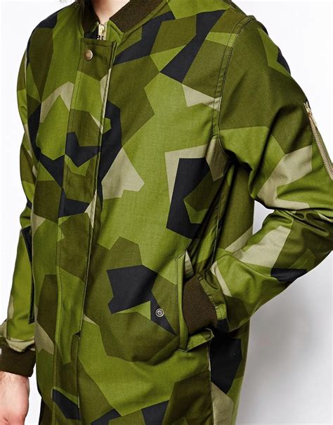 Brixtol | Brixtol Bomber Parka in Swedish Camo at ASOS | Bespoke clothing, Tactical clothing ...