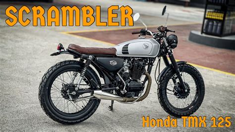 Honda Tmx 125 Scrambler Build Part's Reveal, 43% OFF