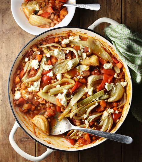 Easy Vegetable Casserole with Roasted Fennel & Beans - Everyday Healthy ...