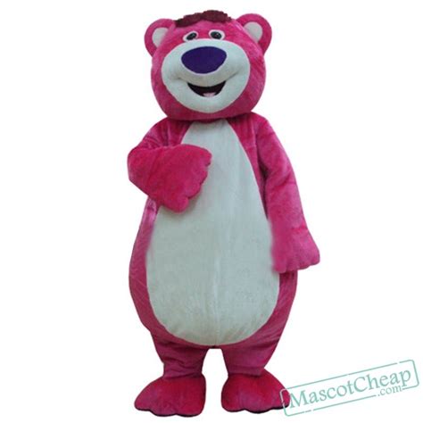 Toy Story Lots-O'-Huggin' Bear Lotso Mascot Costume | Mascot costumes ...