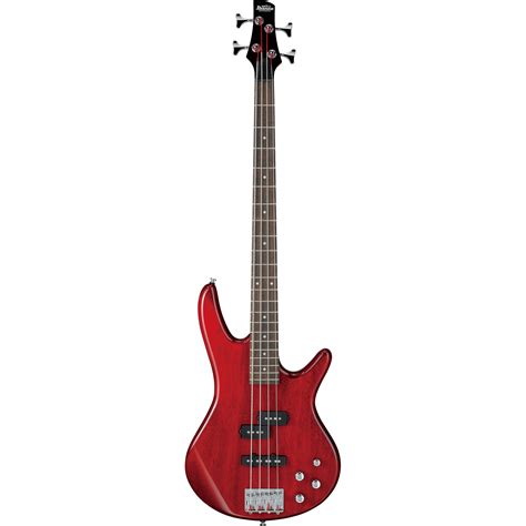 Ibanez GSR200 GIO 4-String Bass (Transparent Red) GSR200TR B&H