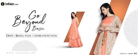 Free Modern Fashion Cover Banner Design PSD template - Indiater