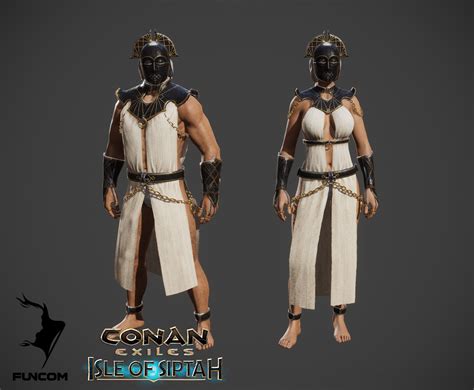 ArtStation - Conan Exiles: Isle of Siptah - Slaveforged Ceremonial set