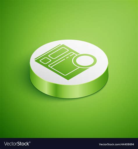 Isometric kitchen dishwasher machine icon isolated