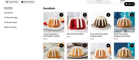 Nothing Bundt Cakes Menu With Prices [Updated August 2024] - TheFoodXP