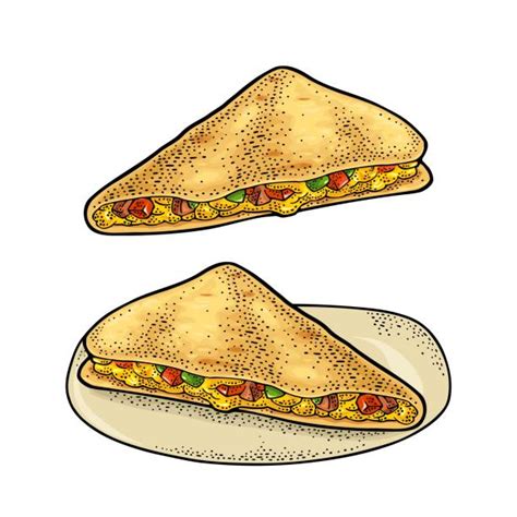 Best Chicken Quesadilla Illustrations, Royalty-Free Vector Graphics & Clip Art - iStock