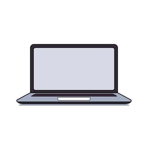 Premium Vector | Isolated laptop cartoon vector