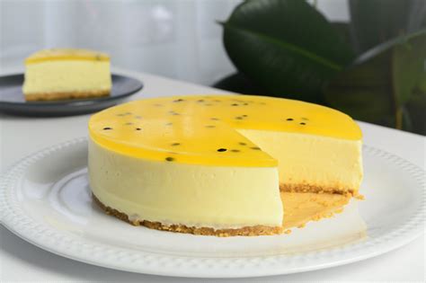 Passion Fruit Cheesecake (No Bake) : r/recipes